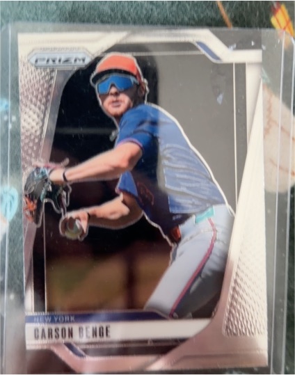 2025 Panini Prizm #222 Carson Benge — front