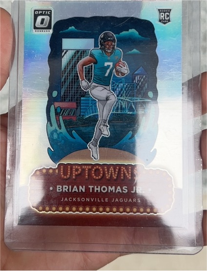 2024 Panini Donruss Optic Uptowns #12 Brian Thomas Jr. — front