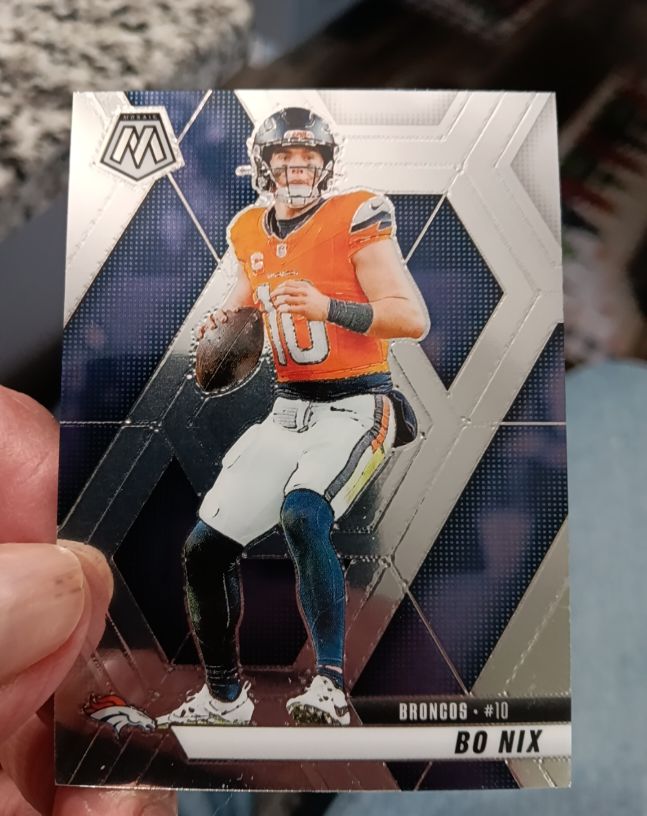 2025 Panini Mosaic #173 Bo Nix — front