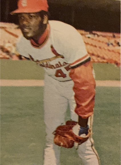 1961 Topps #54 St. Louis Cardinals Player — front