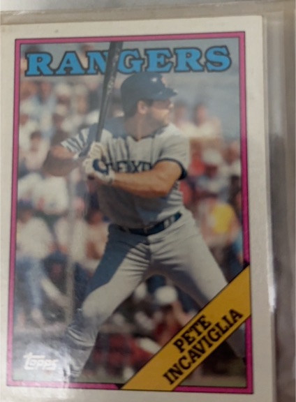1988 Topps #280 Pete Incaviglia — front