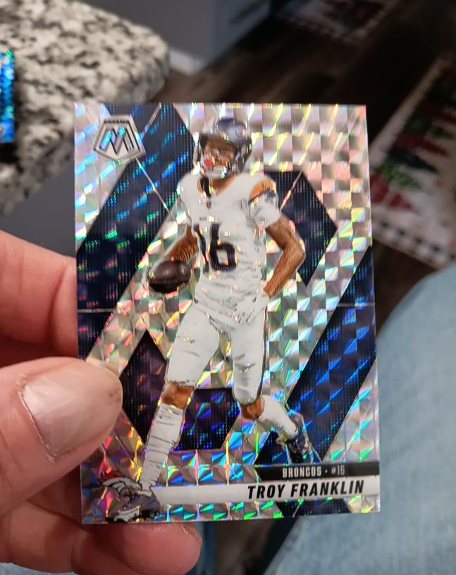 2024 Panini Mosaic #16 Troy Franklin — front