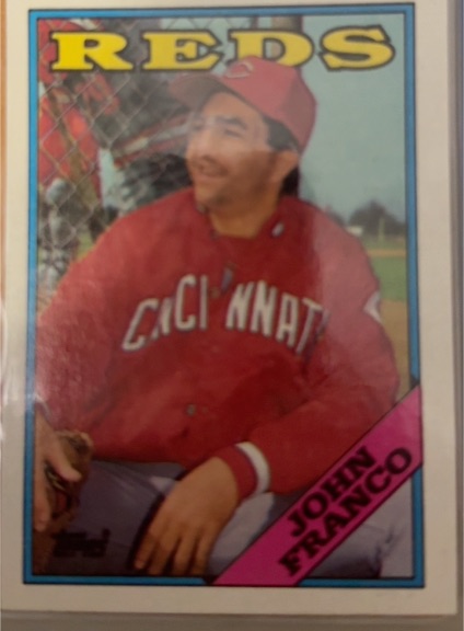 1988 Topps #730 John Franco — front