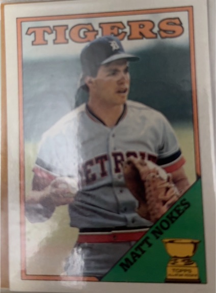 1988 Topps #645 Matt Nokes — front