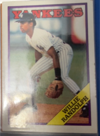 1988 Topps #210 Willie Randolph — front