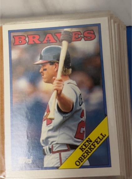1988 Topps #67 Ken Oberkfell — front