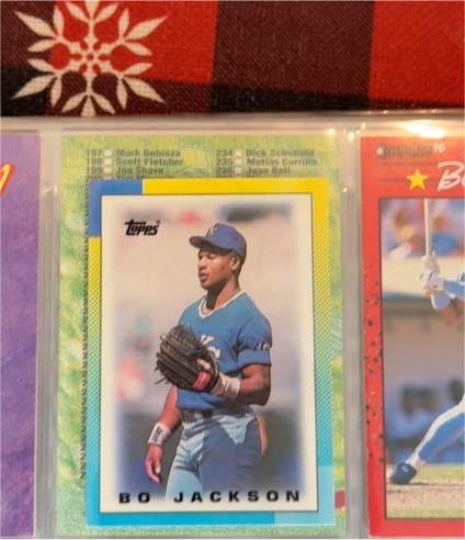 1990 Topps Mini #16 Bo Jackson — front