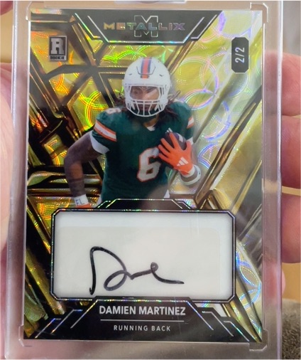 2025 Wild Card Metallix #2 Damien Martinez — front