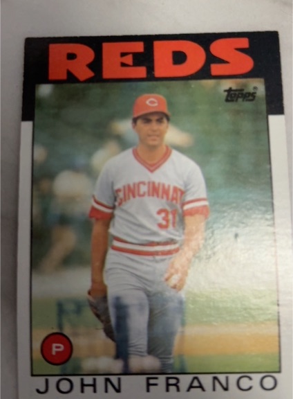 1986 Topps #54 John Franco — front