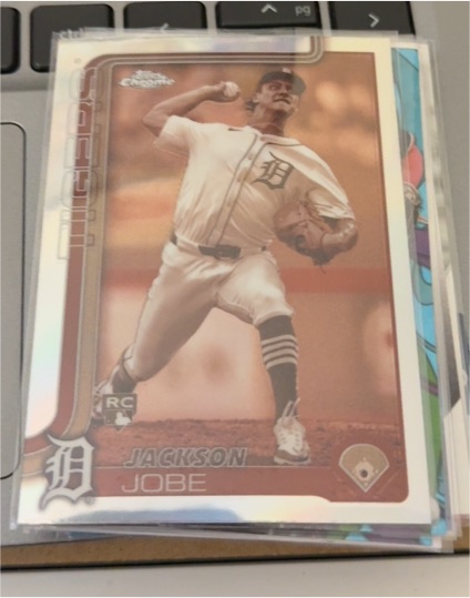 2025 Topps Chrome #249 Jackson Jobe — front