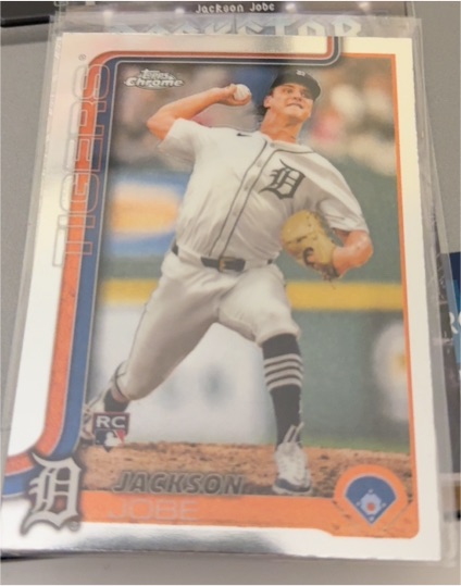 2025 Topps Chrome #249 Jackson Jobe — front