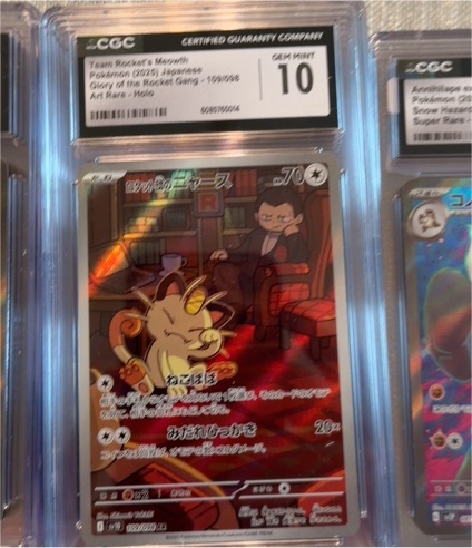 2025 Pokémon SV10 #109 Team Rocket's Meowth — front