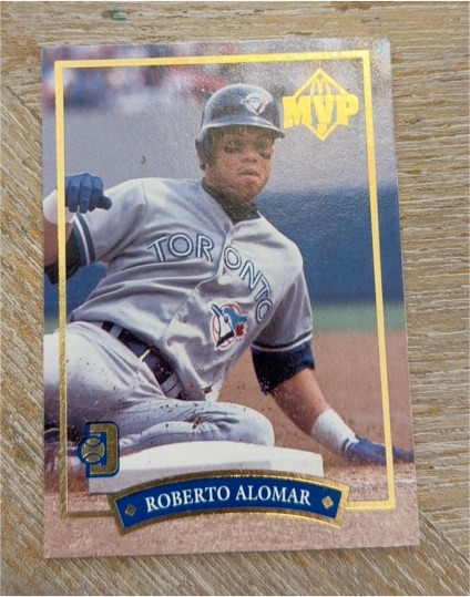 1992 Donruss McDonald's MVP #1 Roberto Alomar — front