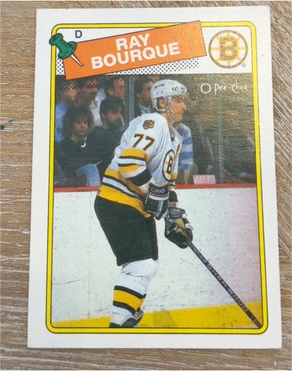1988-89 O-Pee-Chee #73 Ray Bourque — front