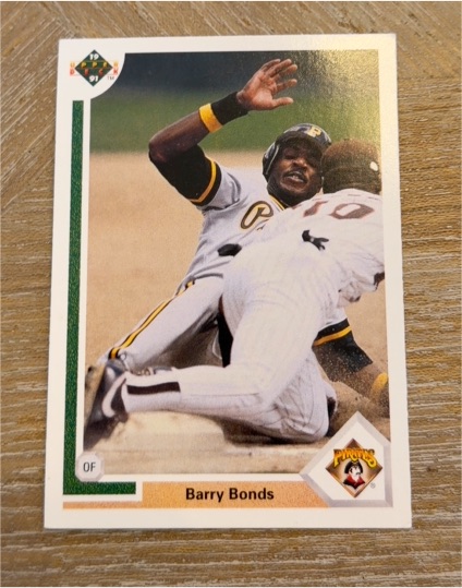 1991 Upper Deck #154 Barry Bonds — front