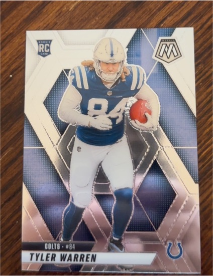 2025 Panini Mosaic #354 Tyler Warren — front
