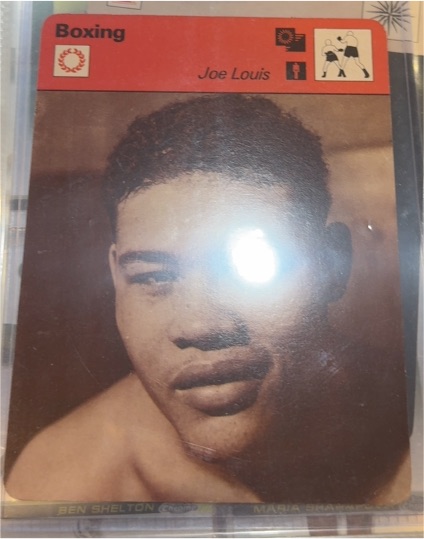 1977 Sportscaster #06-12 Joe Louis — front