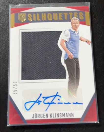 2016 Panini US Soccer Silhouettes #35 Jürgen Klinsmann — front