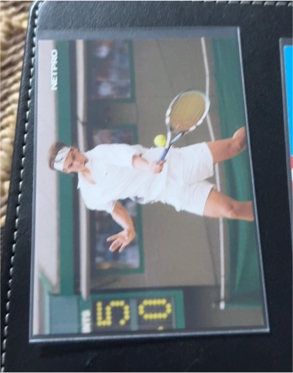 2003 NetPro Elite Event Ed-White Shirt #E27 Rafael Nadal — front