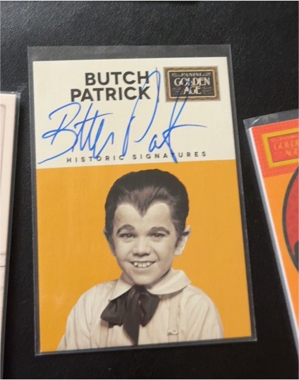 2014 Panini Golden Age Historic Signatures #BUP Butch Patrick — front