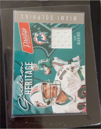 2020 Panini Prestige Gridiron Heritage #GH-DM Dan Marino — front