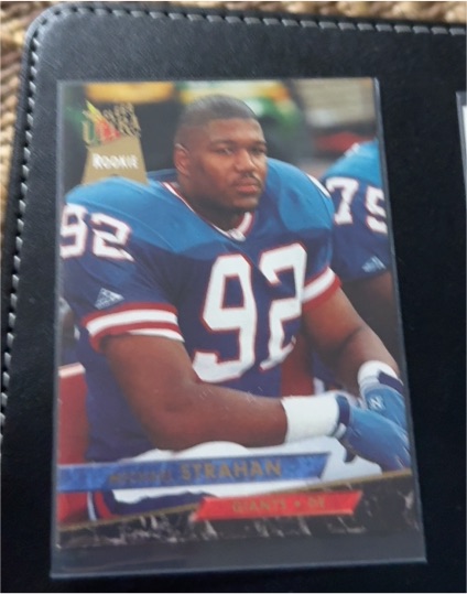 1993 Fleer Ultra #331 Michael Strahan — front