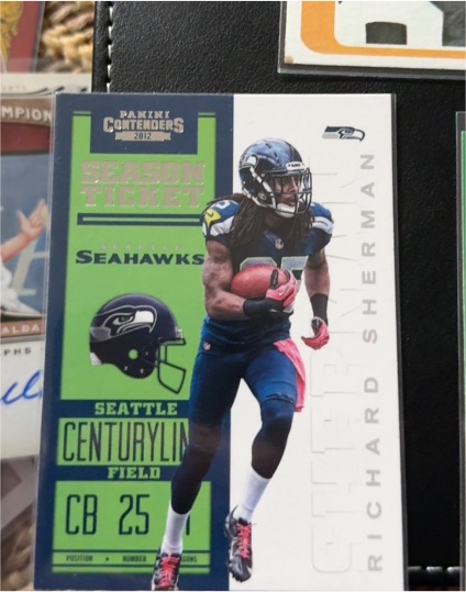 2012 Panini Contenders #86 Richard Sherman — front