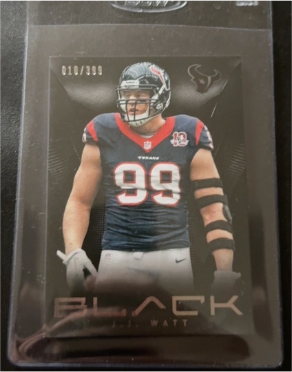 2013 Panini Black #5 J.J. Watt — front