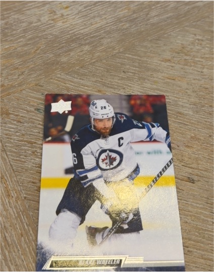 2021 Upper Deck #26 Blake Wheeler — front