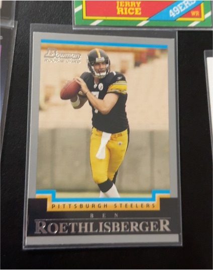 2004 Bowman #114 Ben Roethlisberger — front
