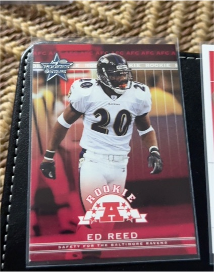 2002 Leaf Rookies & Stars #107 Ed Reed — front