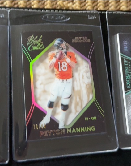 2014 Panini Black Gold #5 Peyton Manning — front