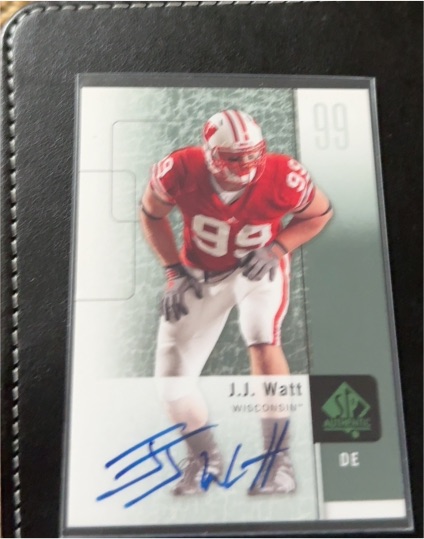 2011 Upper Deck SP Authentic #57 J.J. Watt — front