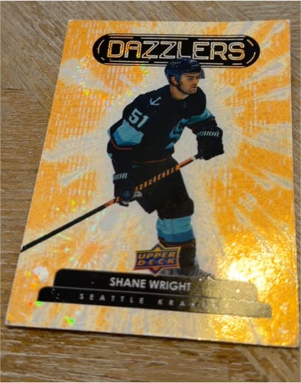2022-23 Upper Deck Series 2 Dazzlers #DZ-64 Shane Wright — front
