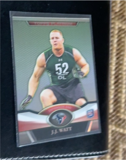 2011 Topps Platinum #86 J.J. Watt — front