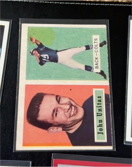 1957 Topps #138 John Unitas Rookie Card — front