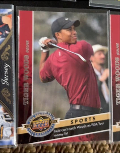 2009 Upper Deck 20th Anniversary Retrospective #1586 Tiger Woods — front