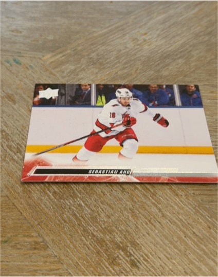 2022-23 Upper Deck #285 Sebastian Aho — front