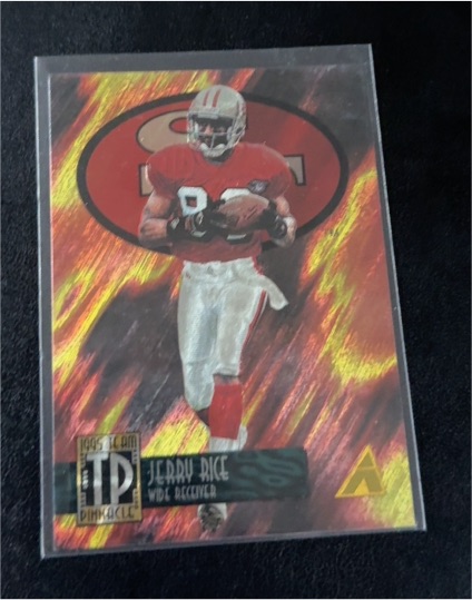 1995 Pinnacle Team Pinnacle #5 Jerry Rice — front