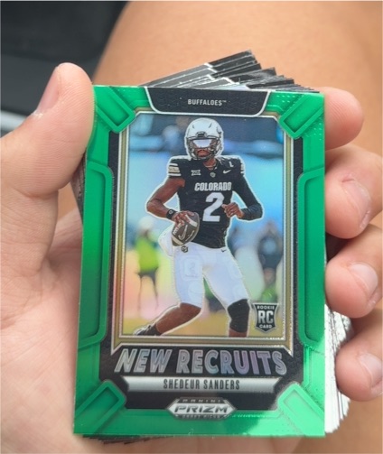 2024 Panini Prizm New Recruits #Shedeur Sanders — front