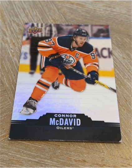 2020-21 Upper Deck Tim Hortons #97 Connor McDavid — front