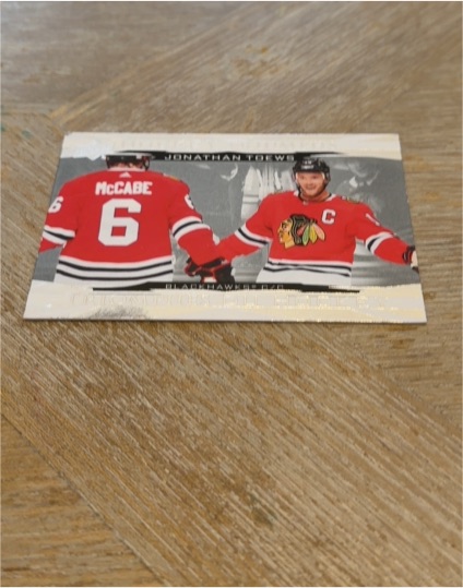2023-24 Upper Deck Tim Hortons Hockey Triumphs #HT-7 Jonathan Toews — front