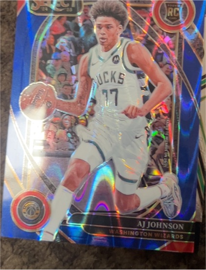 2024 Panini Select #25 AJ Johnson — front
