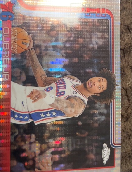 2025-26 Topps Chrome #114 Kelly Oubre Jr. — front