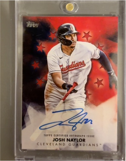2024 Topps Baseball Stars Autographs #BSA-JN Josh Naylor — front