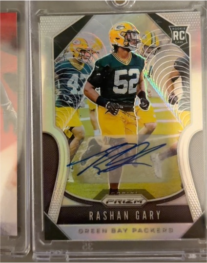 2019 Panini Prizm Rookie Autographs #329 Rashan Gary — front