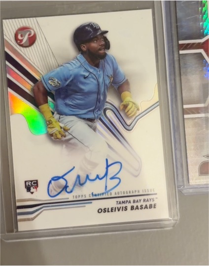 2024 Topps Pristine #PA-OB Osleivis Basabe — front