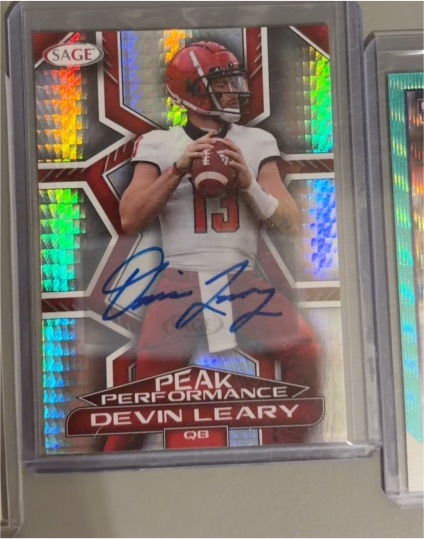 2024 Sage Peak Performance #Peak Performance Devin Leary — front