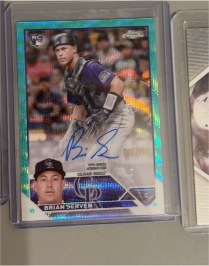 2023 Topps Chrome #RA-BS Brian Serven — front