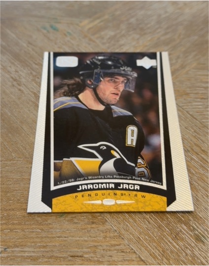 1998-99 Upper Deck #161 Jaromir Jagr — front